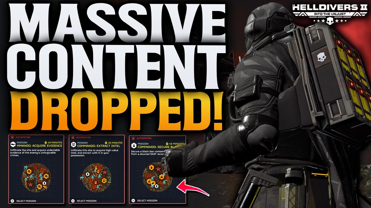 Helldivers 2 New Game Mode & New Patch Update!