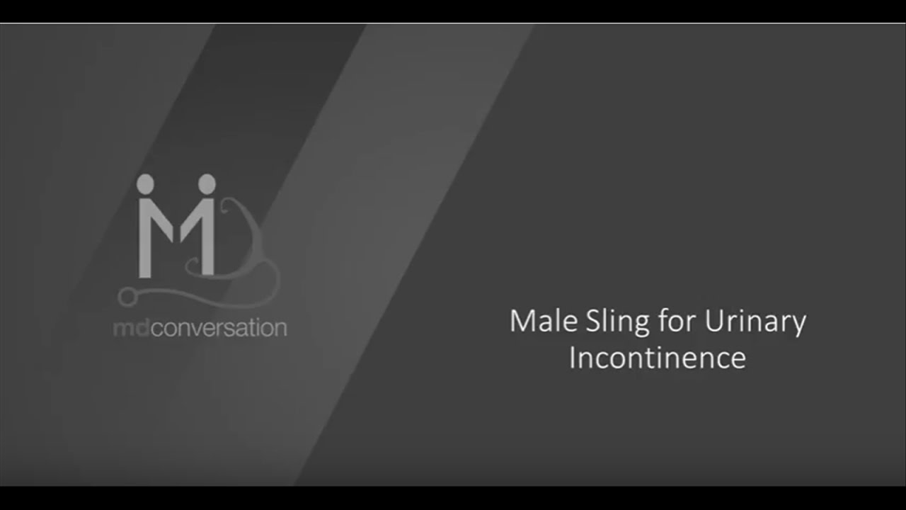 Male Sling for Urinary Incontinence
