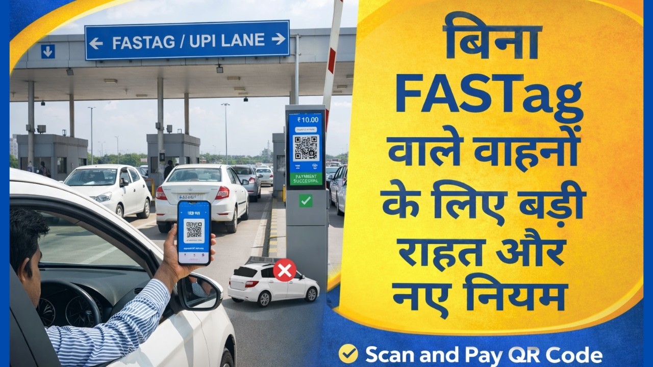 UPI toll payment rule | new toll plaza UPI rule | toll plaza payment via UPI