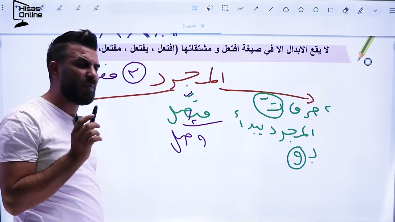 الإبدال /توجيهي أدبي/ تخصص /أحمد جادالله
