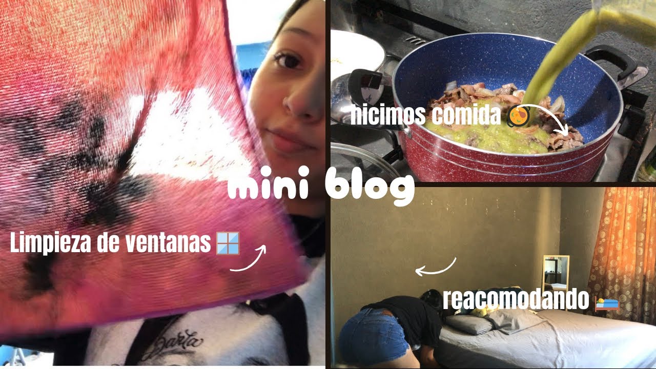 Mini blog ✨limpieza y comida 