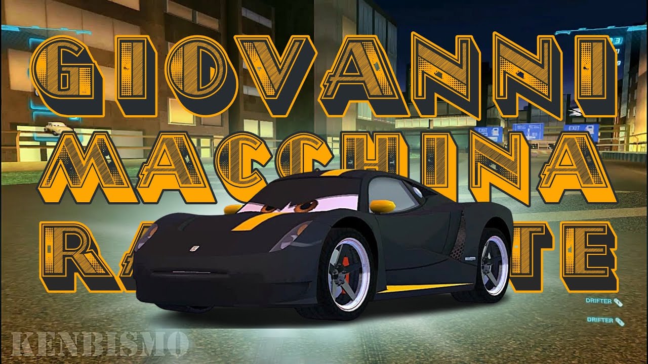 Cars 2 The Video Game Project Trilogy Pack 2 Mod - Giovanni Macchina Rampante - Imperial Tour