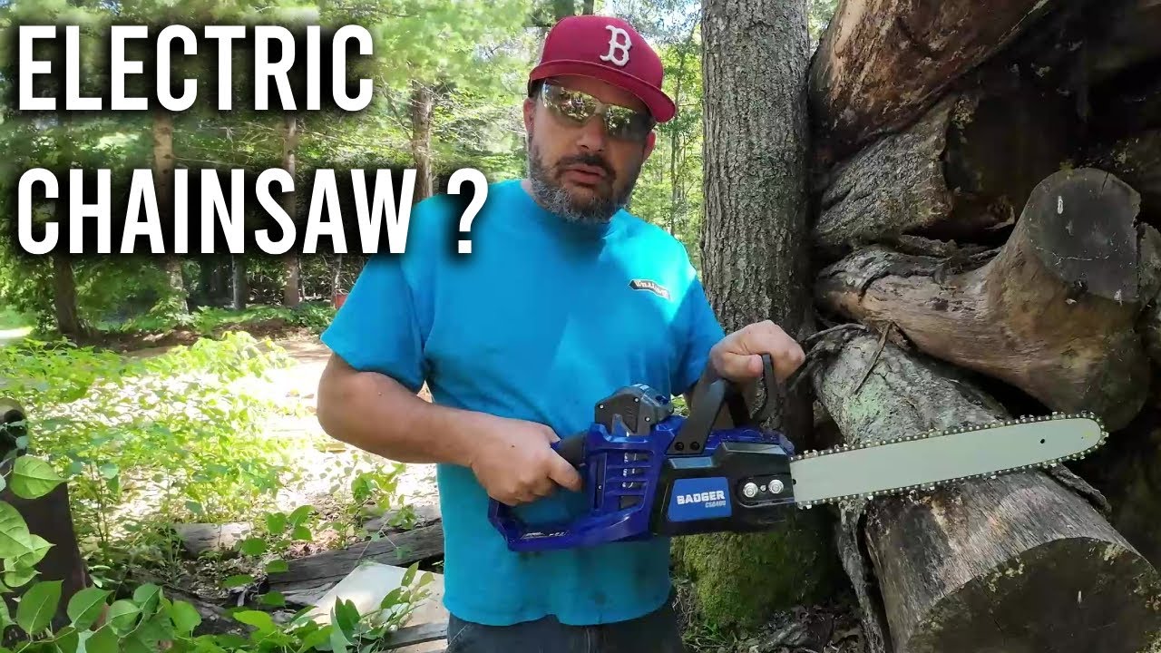 Wild Badger Electric Chainsaw Review!