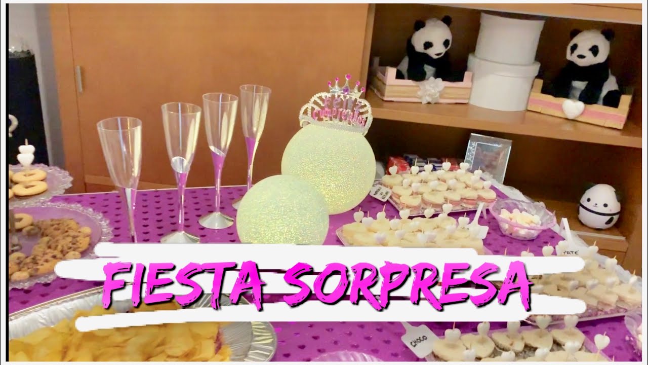 FIESTA CUMPLEAÑOS SORPRESA 🎂 de Sandra Coco | Familia Panda