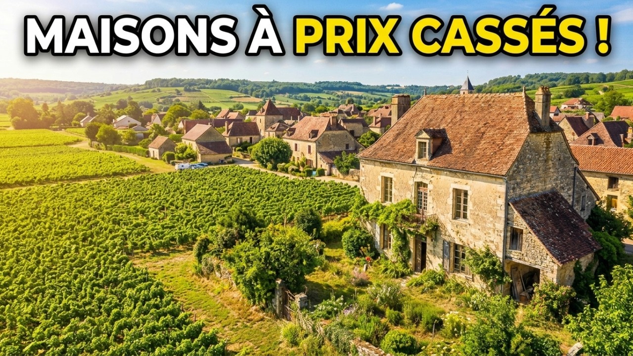 10 Villes Françaises Où Propriétaires BRADENT Maisons -50% (Vente Désespérée) [2026]