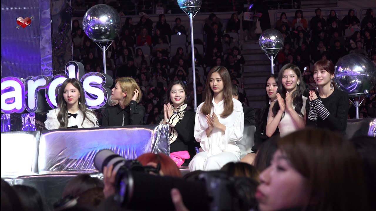171202 mma 대기석 트와이스 직캠part4 4k