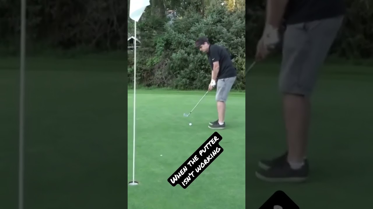 Making double bogey the easy way #golf #golflife #canada #wedge #putter