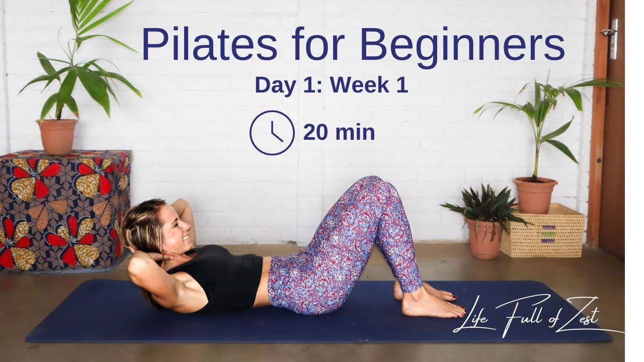 20 Minute Full Body Pilates Workout for Beginners_Week 1_Day 1