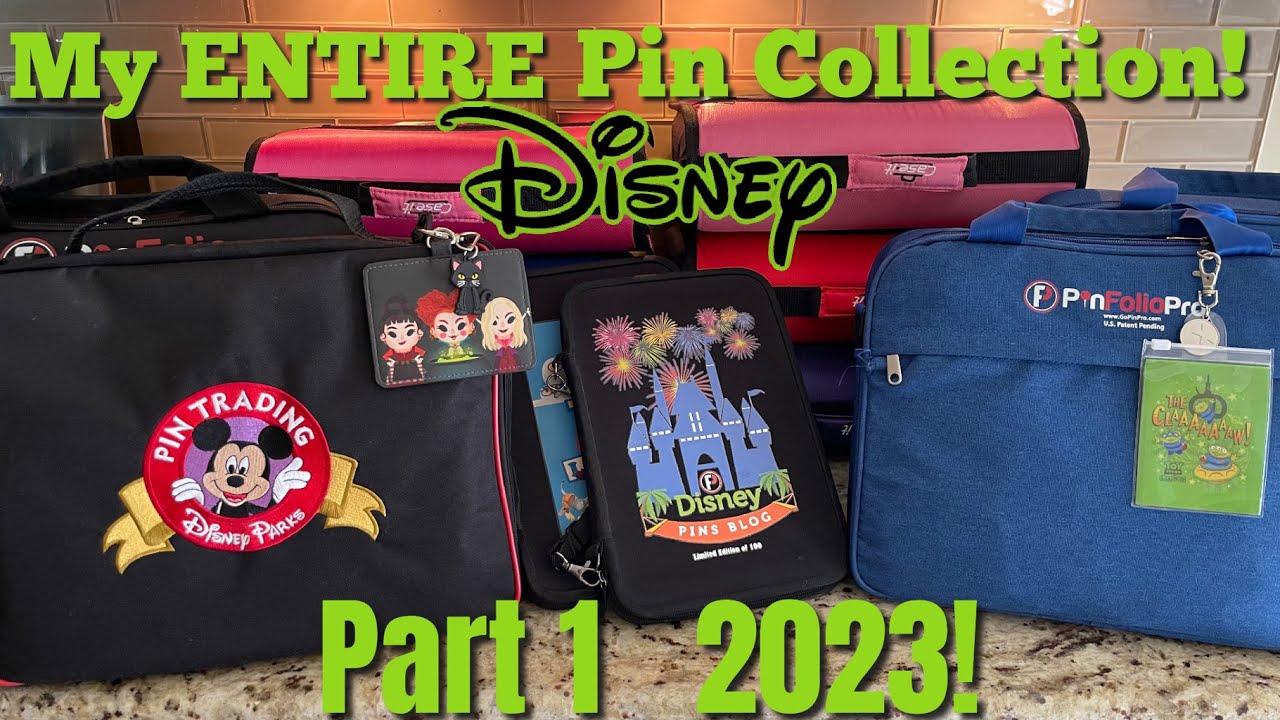 My HUGE Disney Pin Collection! PART 1 Limited Edition, Exclusives and More!