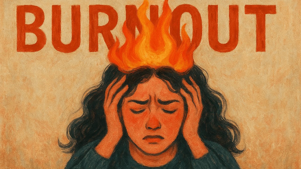🎧 Deutsch Podcast B2 C1 | BURNOUT: Das ist NICHT, was du denkst | Deutsch lernen durch Hören