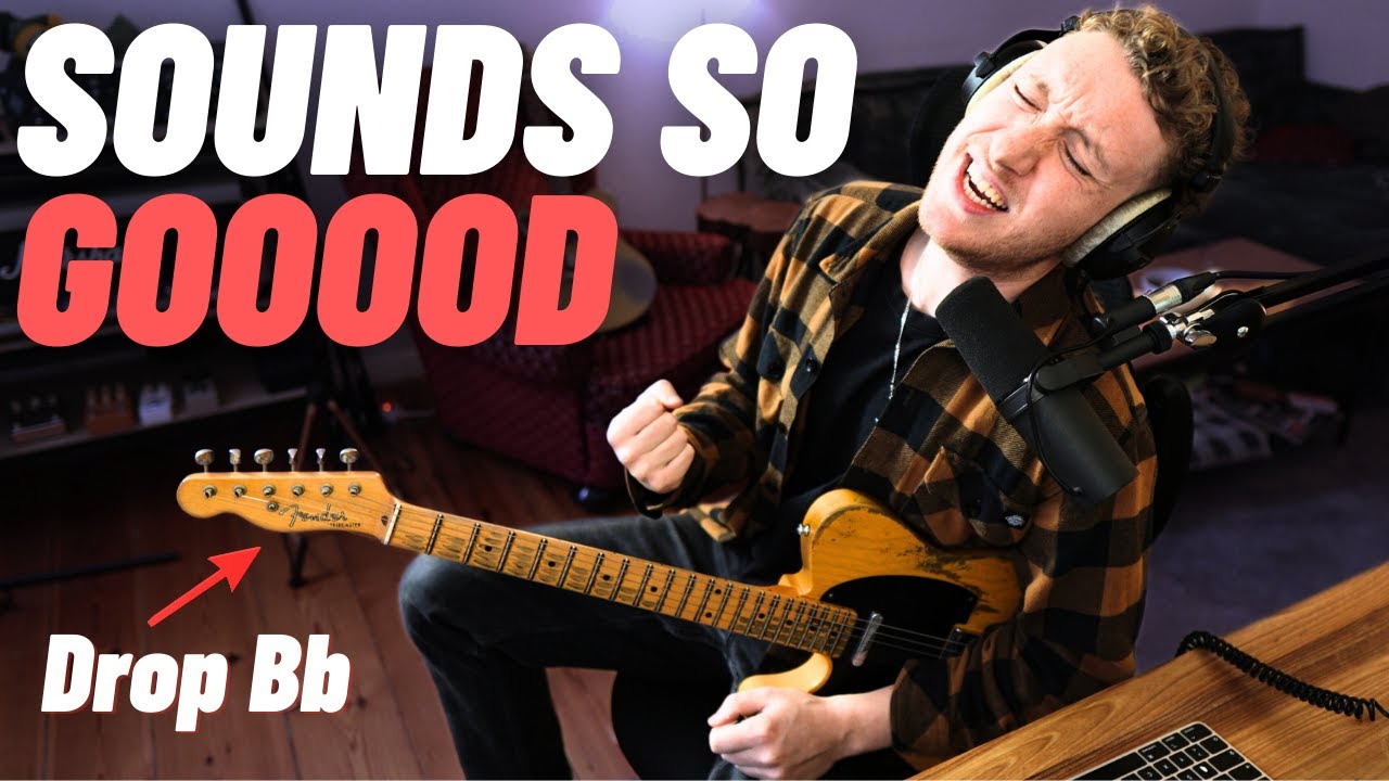 I wrote an INSANE song with a Telecaster in B FLAT!