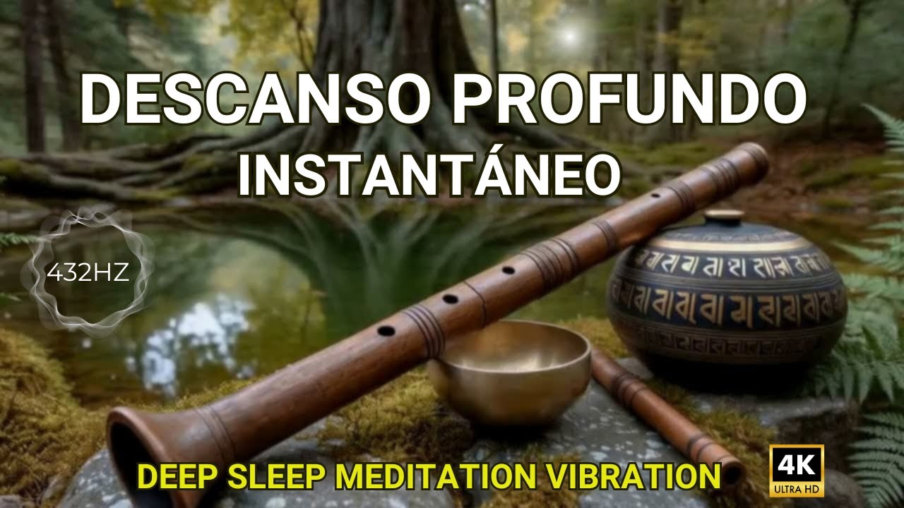 432Hz Descanso Profundo Instant&aacute;neo | Frecuencia Elevada | Deep Sleep Meditation Vibration 4K