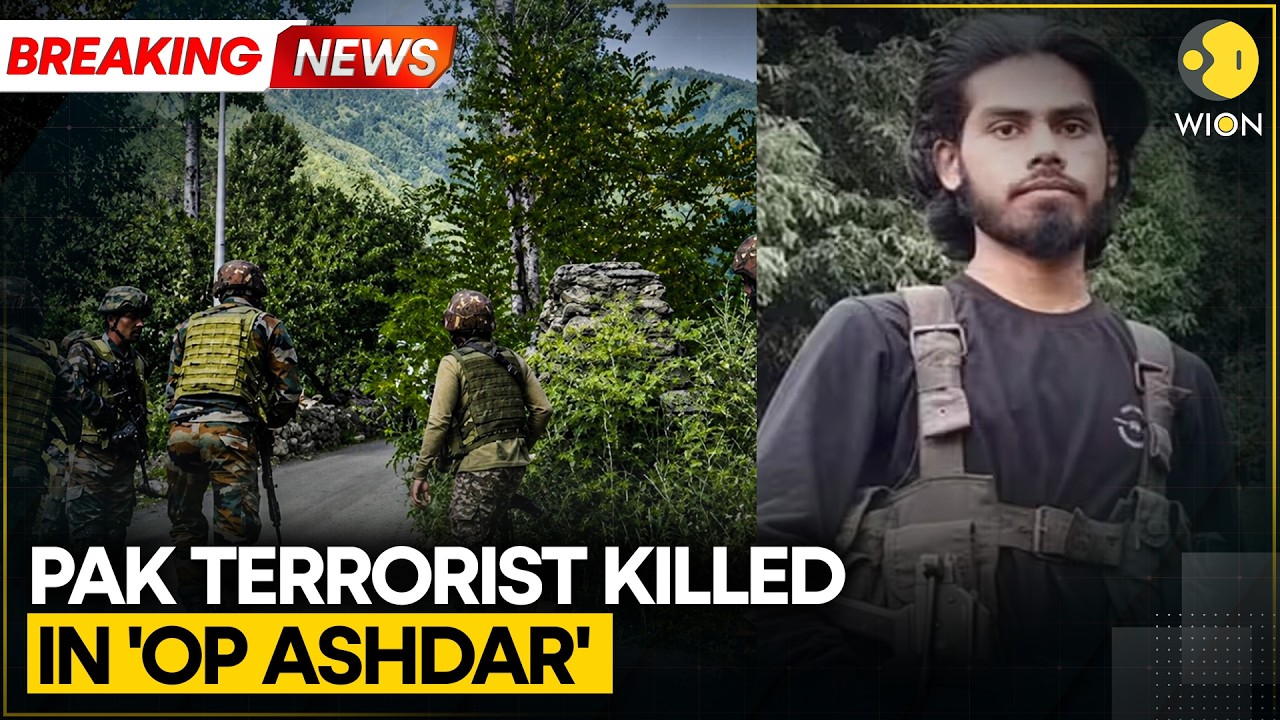 J&K: Pakistani LeT Terrorist Identified as Yasir Killed in 'Operation Ashdar' | WION Breaking