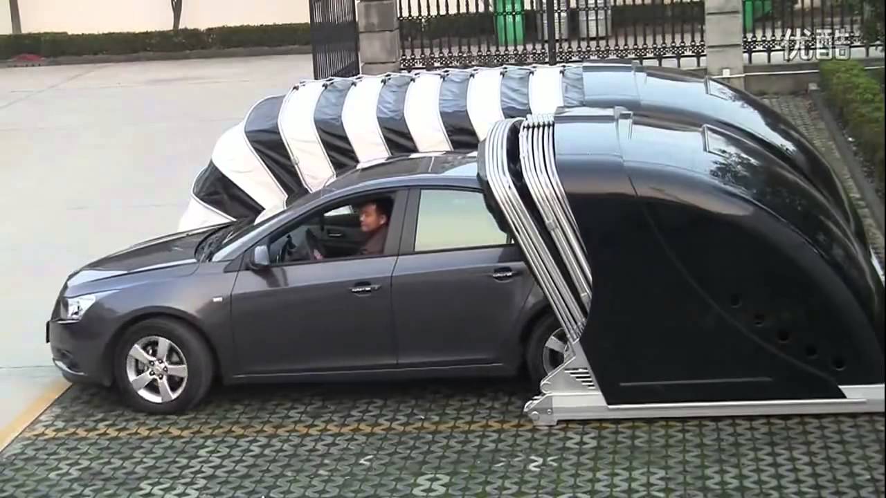 Garaje para autos portatil y automatico