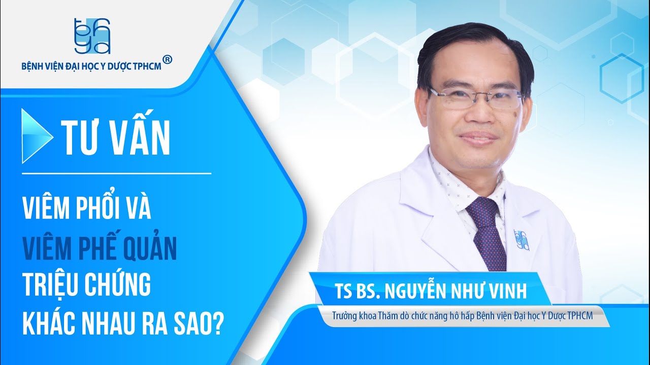 Viêm phổi và viêm phế quản triệu chứng khác nhau ra sao? | UMC | Bệnh viện Đại học Y Dược TPHCM