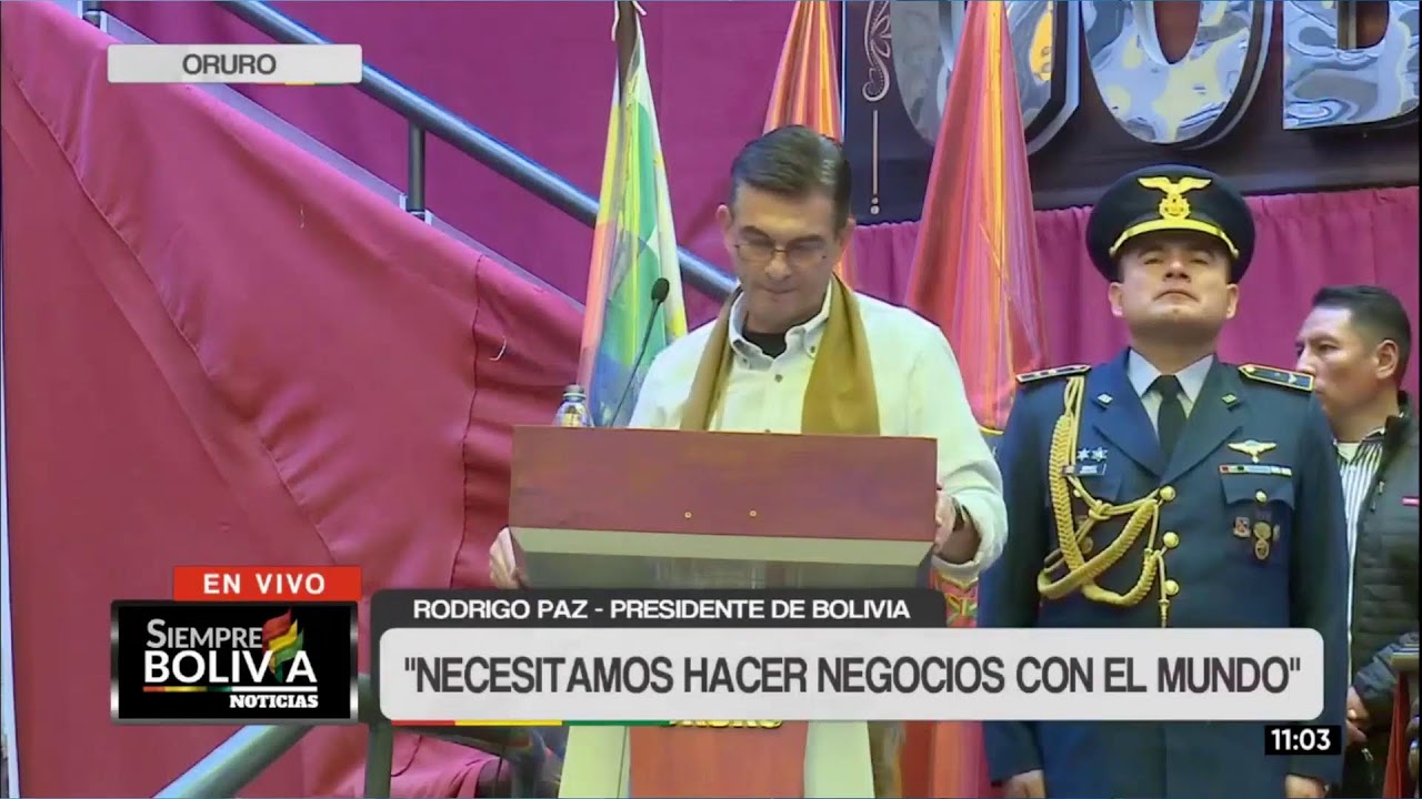 Presidente Rodrigo Paz entrega ayuda humanitaria