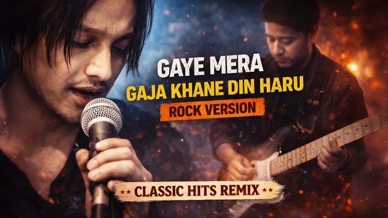 Gaye Mera Gaja Khane Din Haru (Rock Version) | AI Remix Nepal