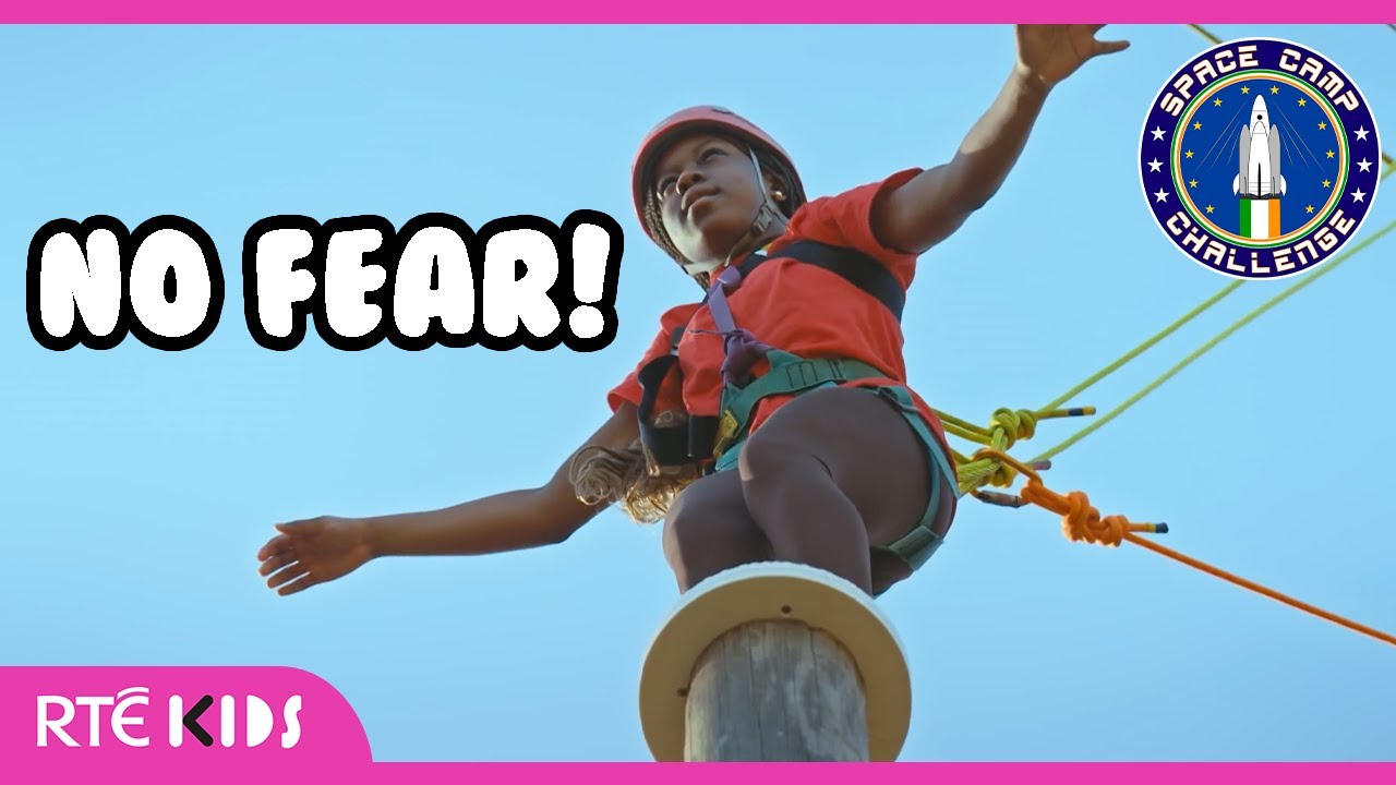 🧑‍🚀 No Fear of Heights Here! 🪂 | Space Camp Challenge 🌙 | RTÉ Kids