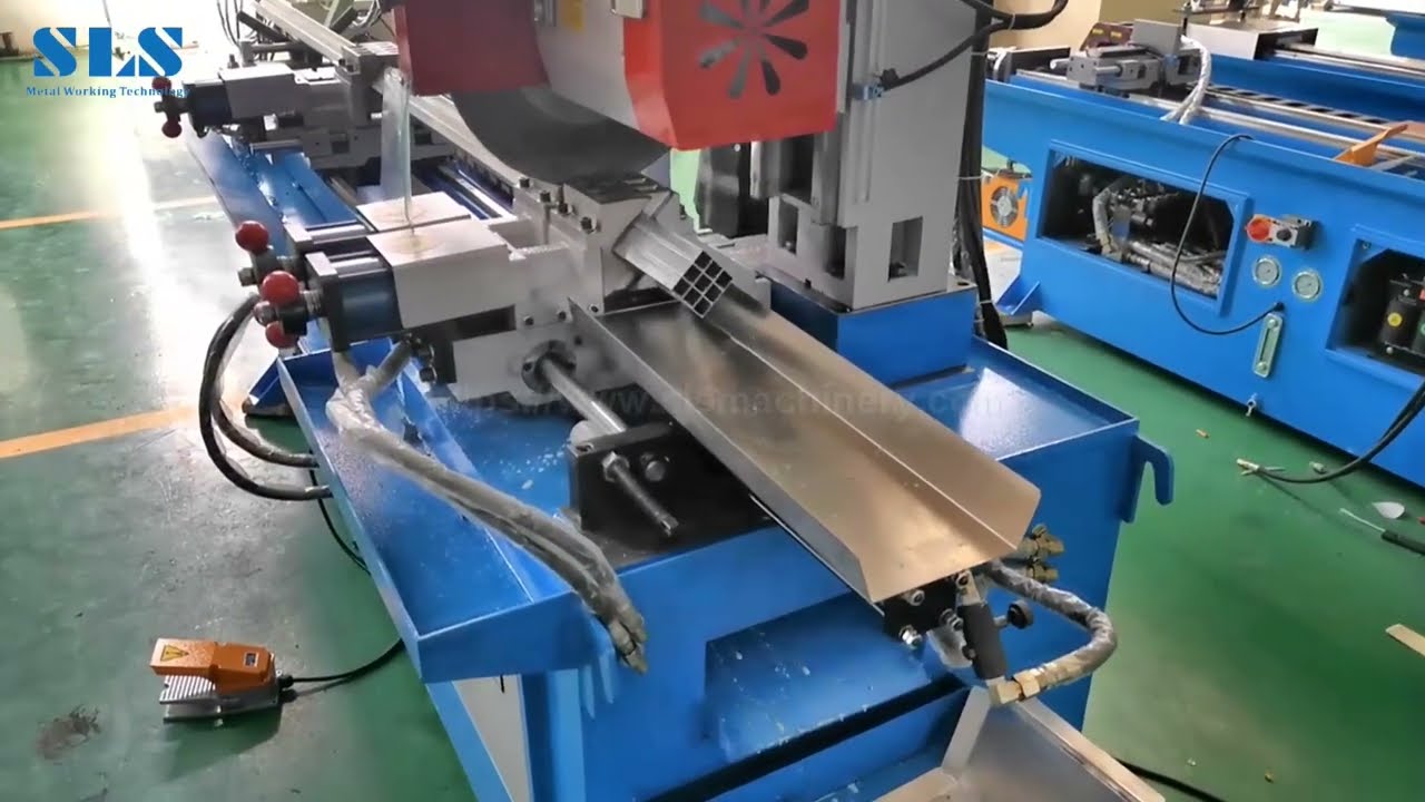 SLS | 304/316 SS Stainless Steel Profile Square Tube Circular Sawing, Automatic Pipe Cutting Machine