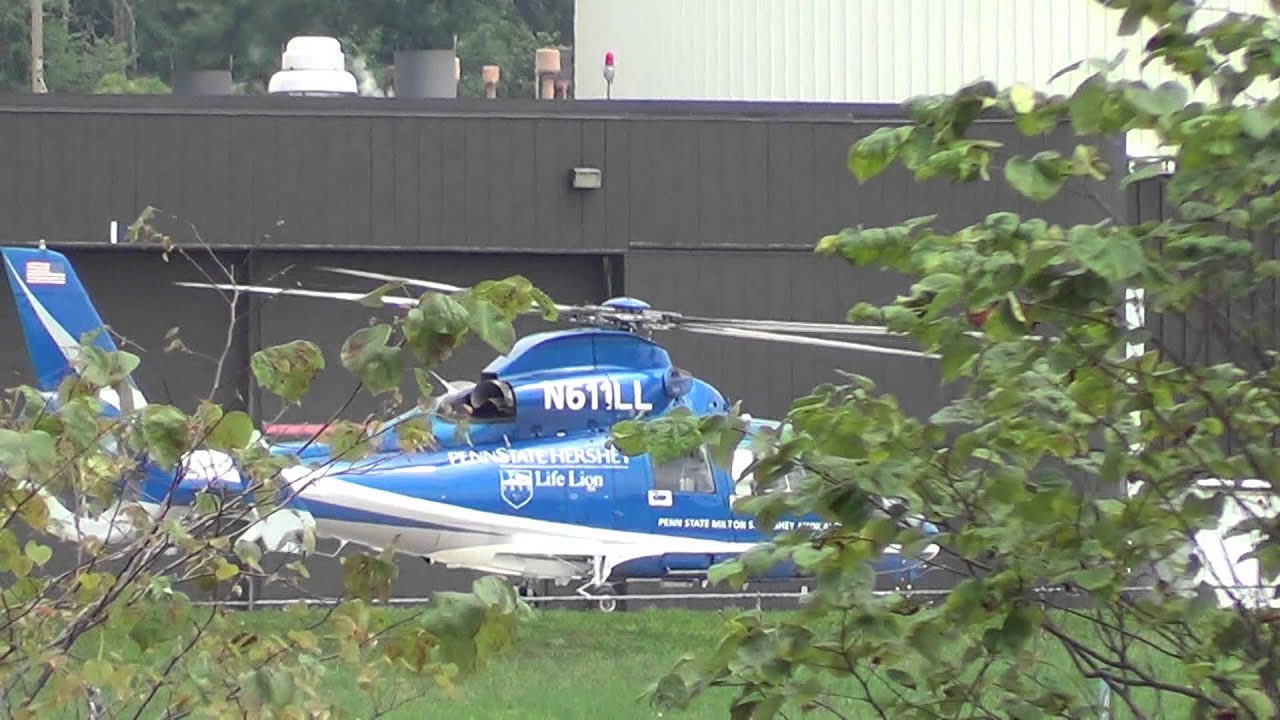 Hershey Med Critical Care Life Lion Helicopter