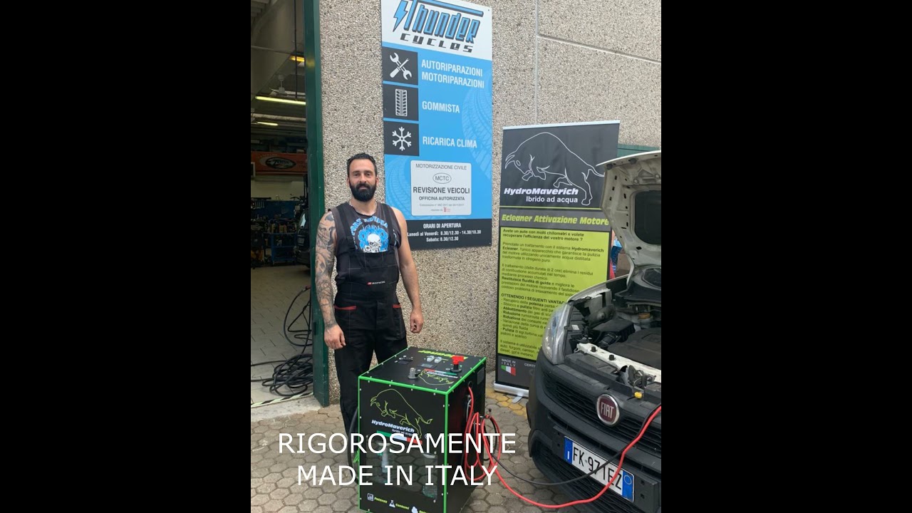 Hydromaverich con l&rsquo;innovativo trattamento ad idrogeno, elimina i residui di combustione accumulati