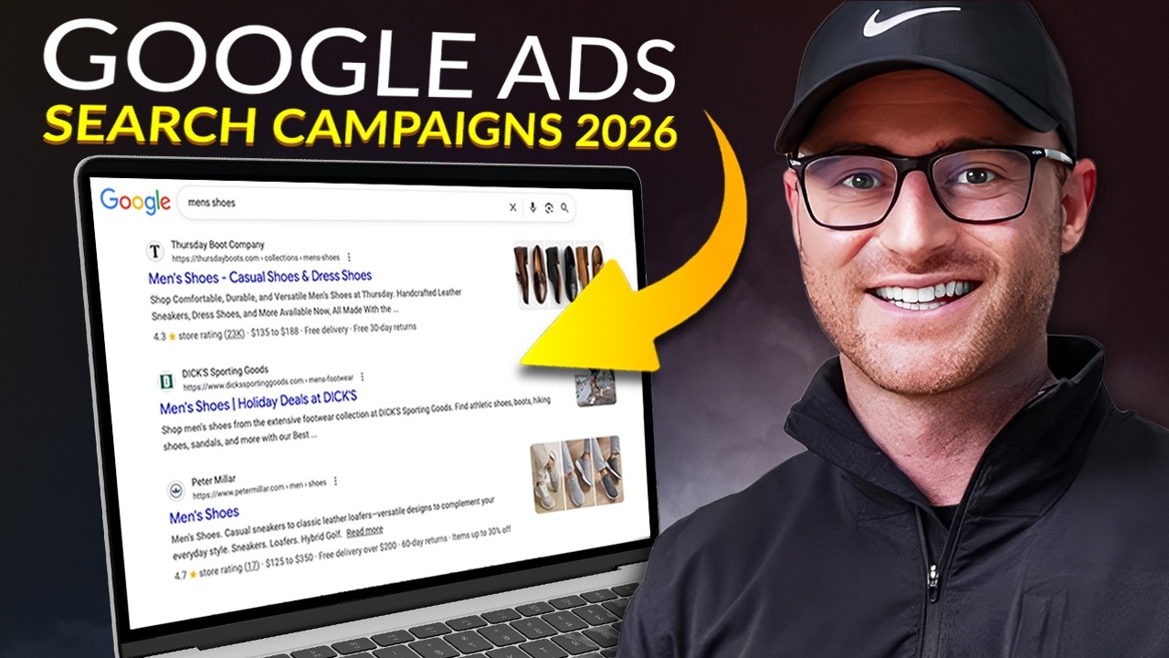 Правильный способ настройки рекламных кампаний Google Search Ads в 2026 году | Пошаговое руководство