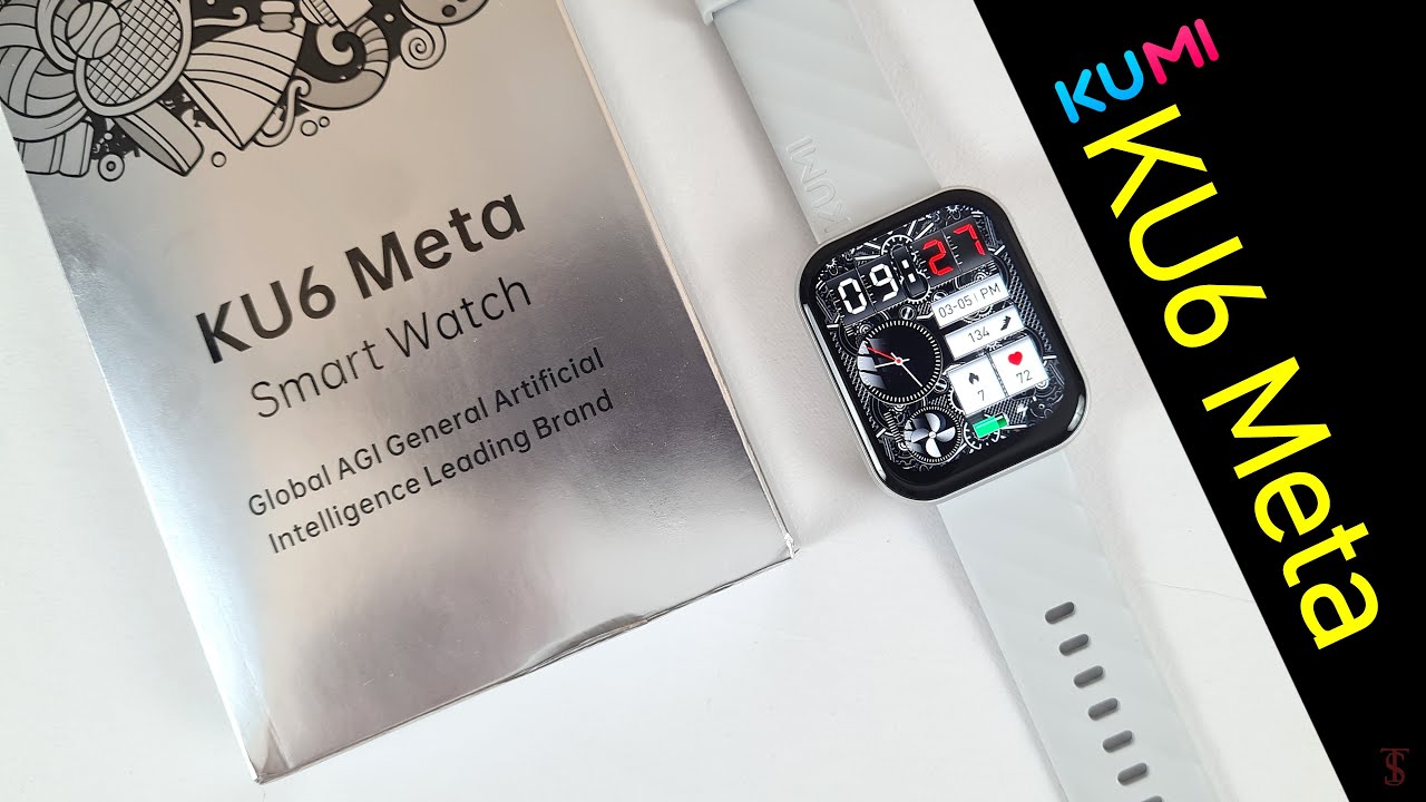 KUMI KU6 Meta Smartwatch Unboxing and Quick Review | Budget Smartwatch
