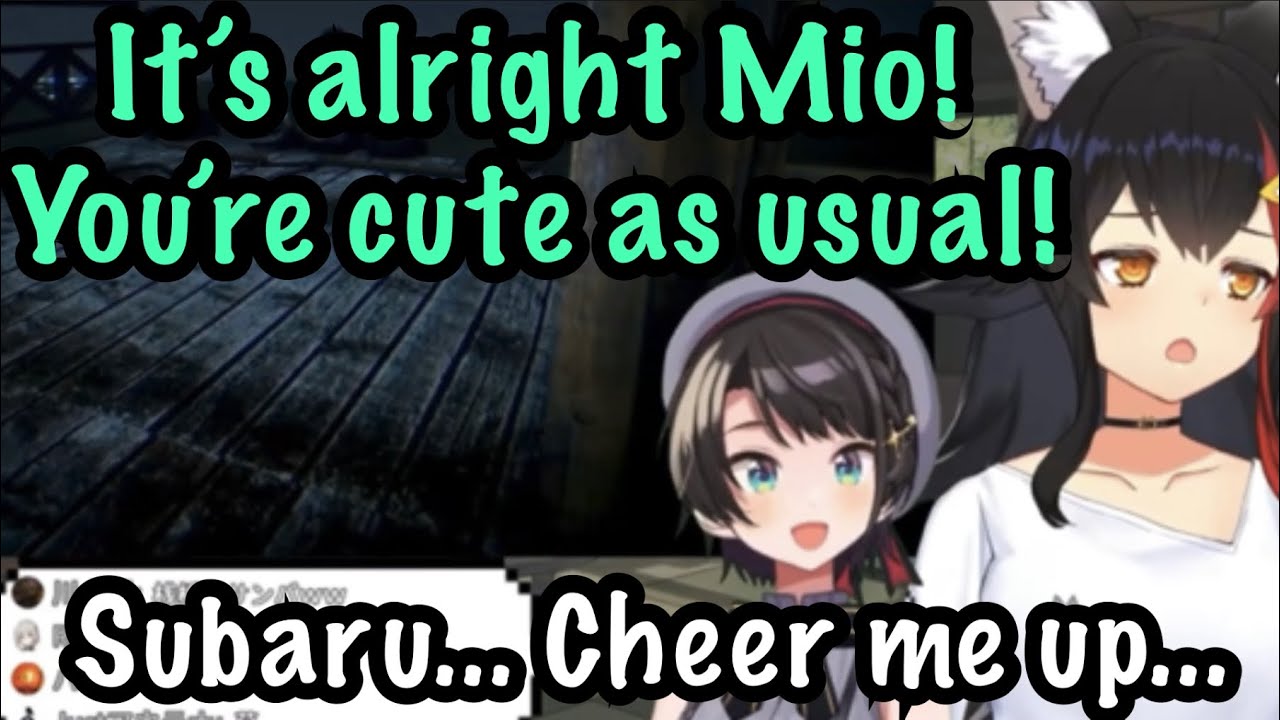 【ENG SUB】Mio is too scared of horror game