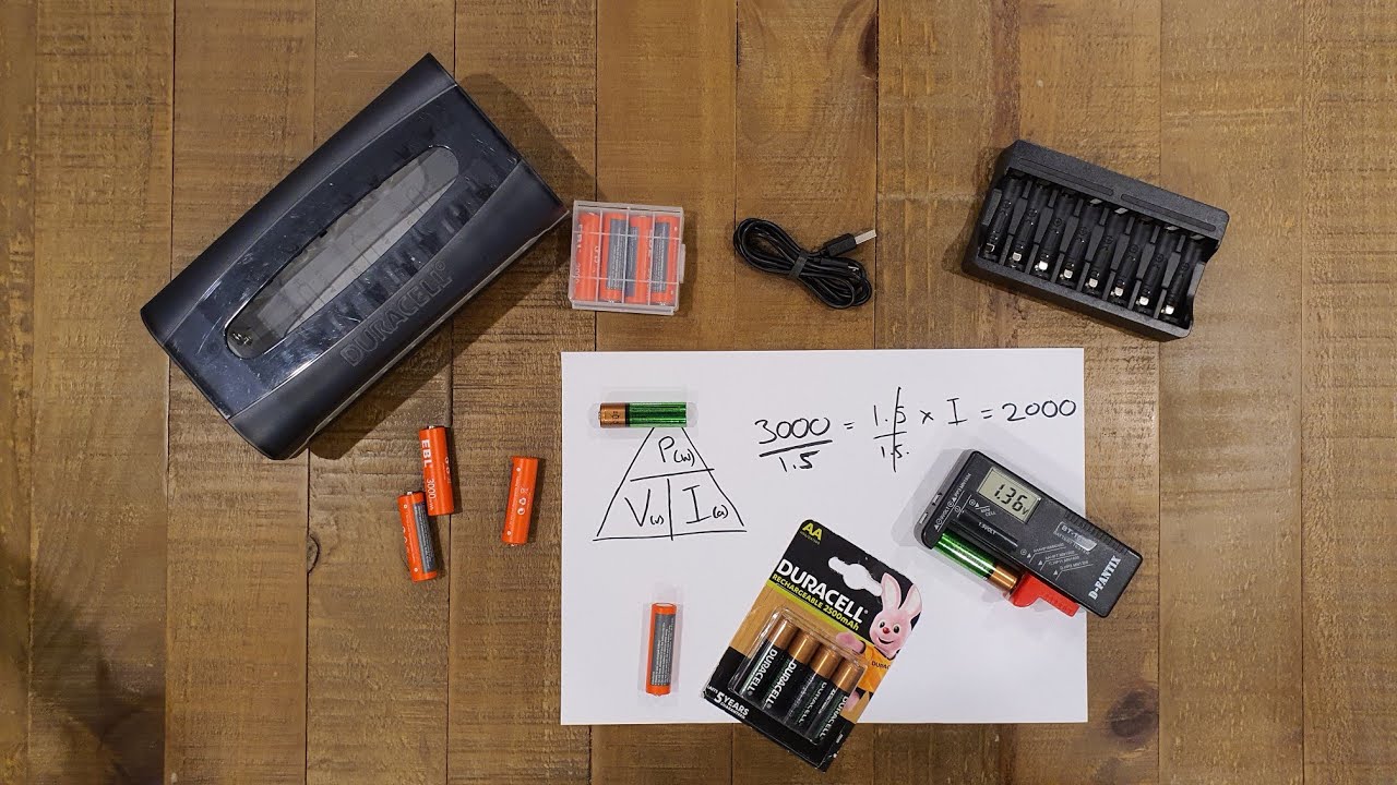 Comparing NiMH vs Li-ion Rechargeable Batteries - Whats the difference?