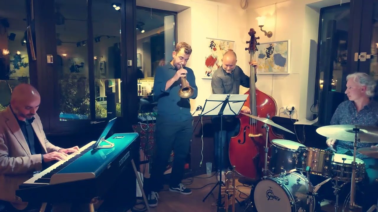 Rubinho Antunes quartet, avec Philippe Baden, Damien Varaillon et Christophe Bras.