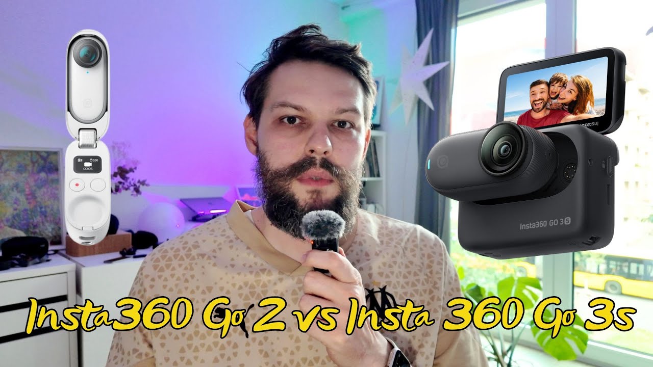 Быстрое сравнение Insta360 GO 2 и GO 3s: Что в комплекте и примеры съёмки