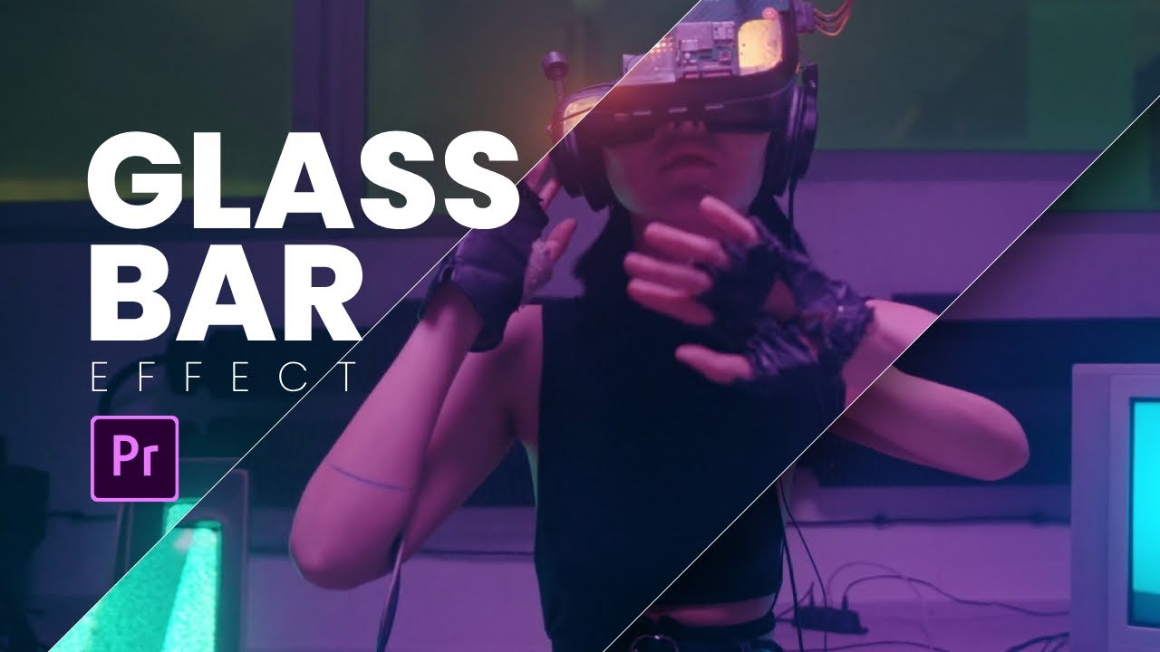 GLASS BAR effect in Premiere Pro
