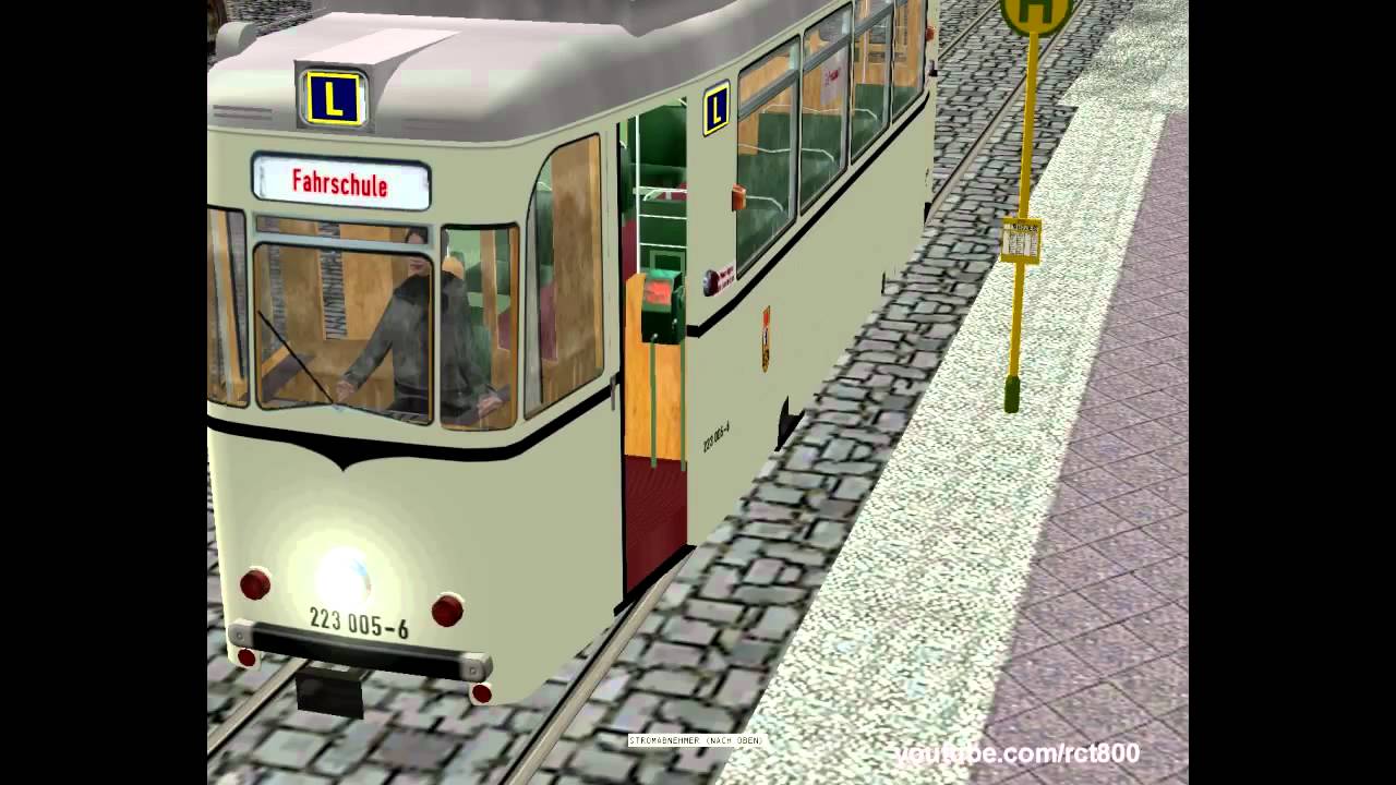 Msts Addon Pro Train 37 Straßenbahn Berlin Köpenick (Eindrücke) [720p]