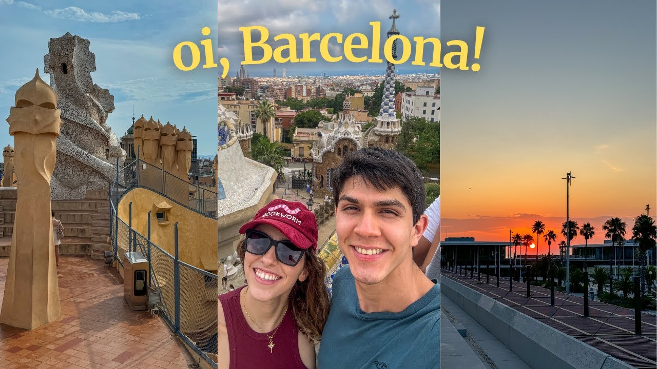 Conhecendo Barcelona! // La Pedrera, bairro gótico, Parc Güell e primeiras impressões da cidade