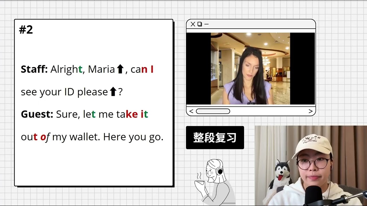 14 在酒店｜第1课（办理入住）#英语学习#学习英语#英语精听#英语口语