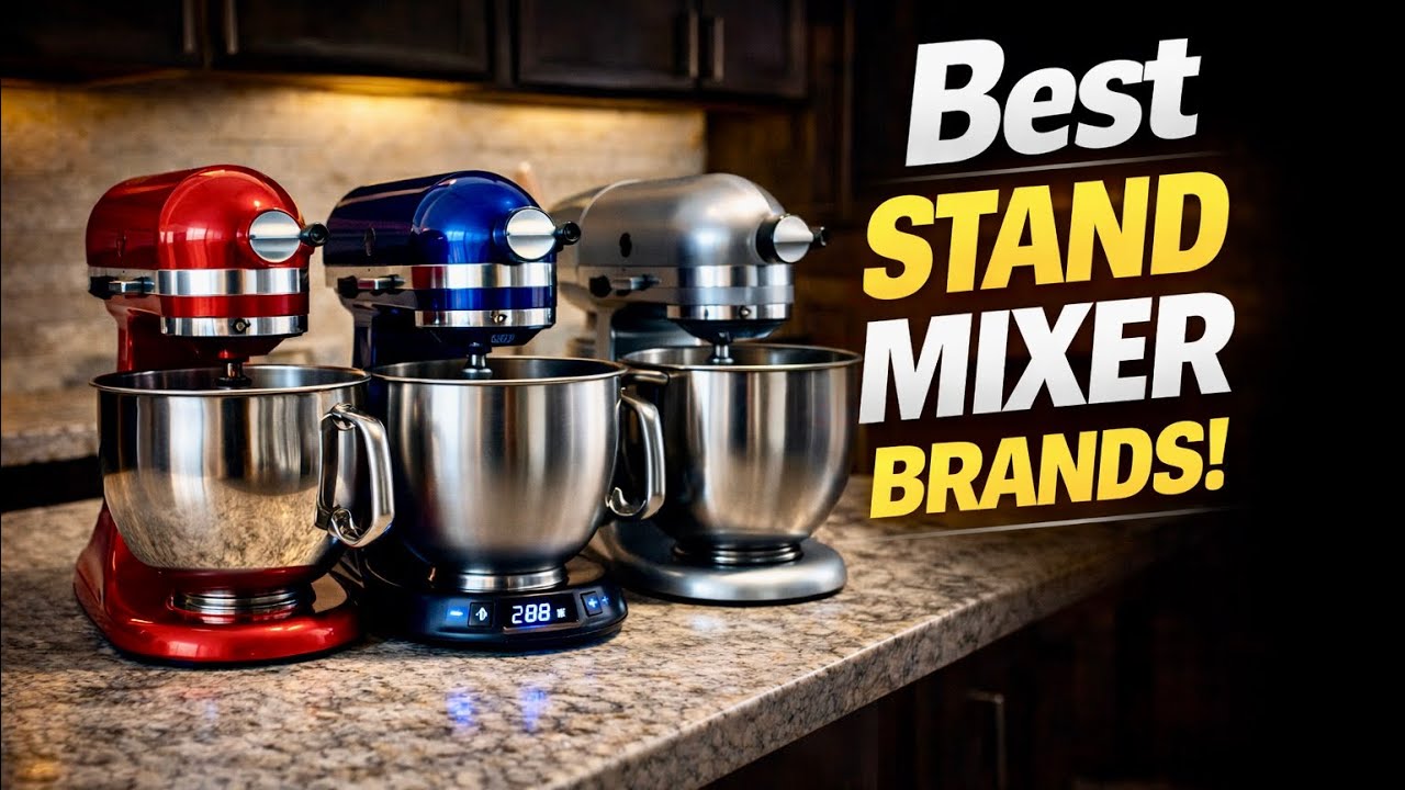 🔥🔥Top 8 Best Stand Mixer Brands You Need to Know Before Buying