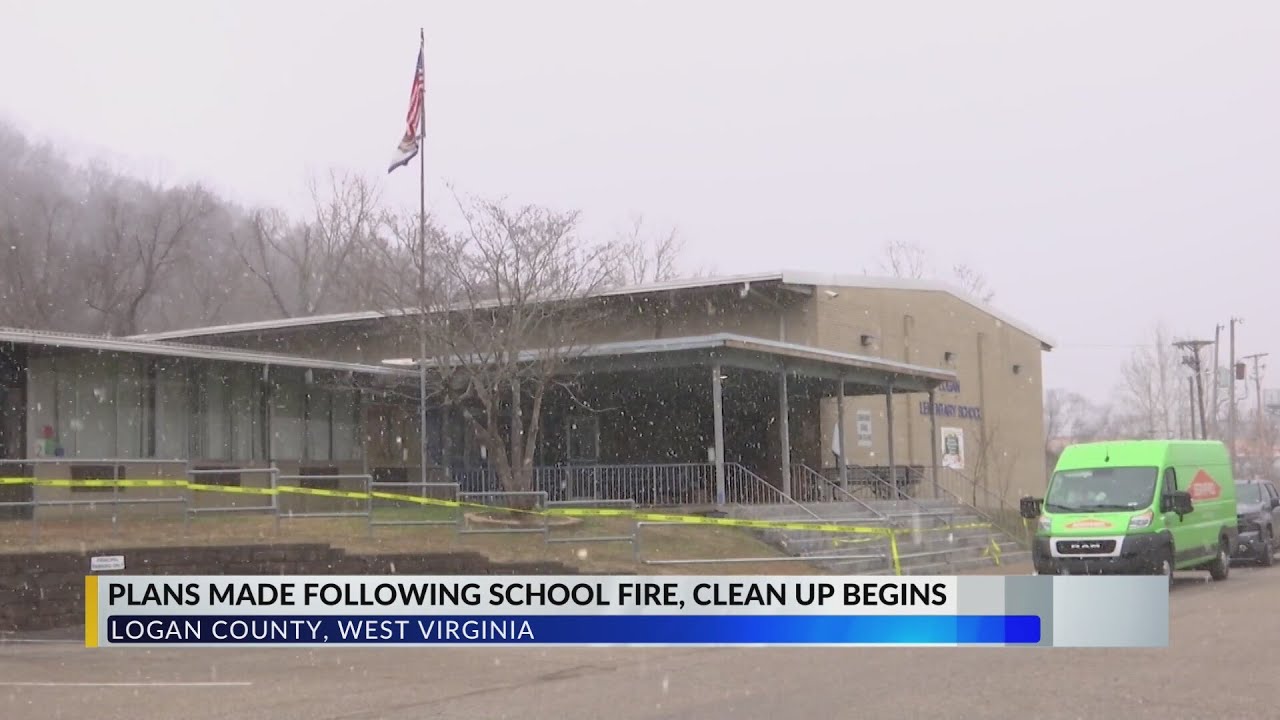 Clean up begins on Logan Elementary following weekend fire