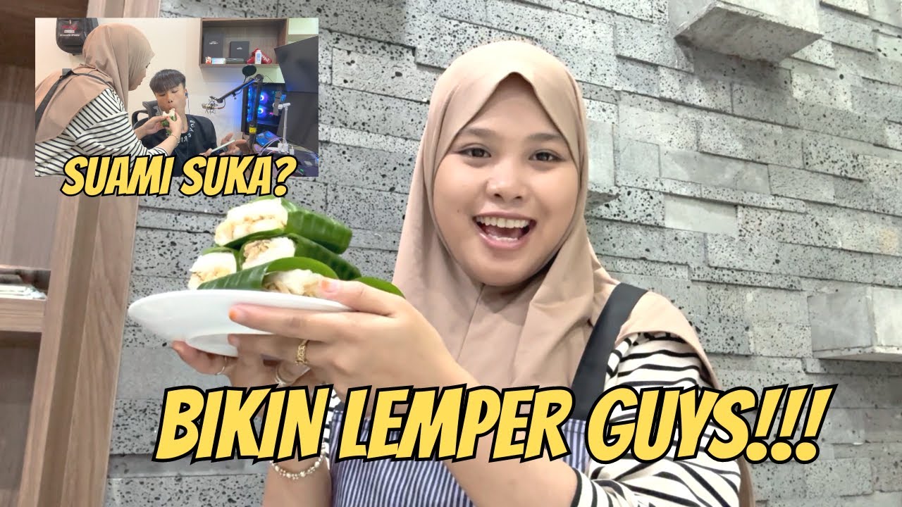 REAKSI ORANG VIETNAM 🇻🇳 MAKAN LEMPER BUATAN VIDHIA