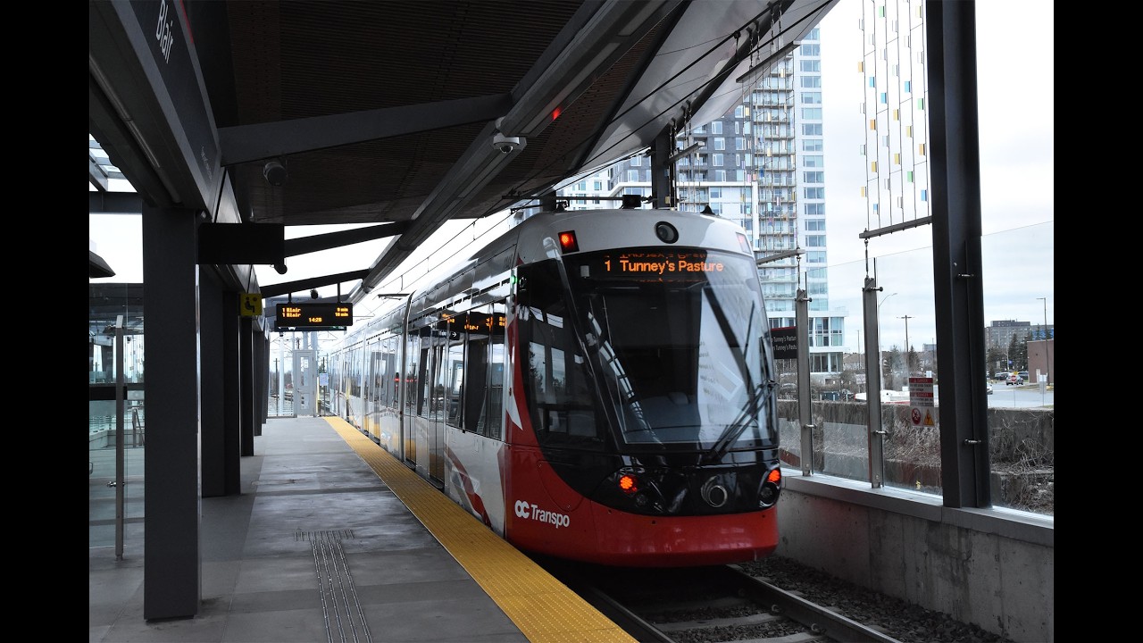 OC Transpo: Line 1- Full Ride (Tunney's Pasture to Blair)