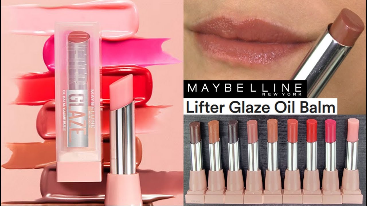 Maybelline Lifter Glaze Oil Balm // LIP SWATCHES & REVIEW