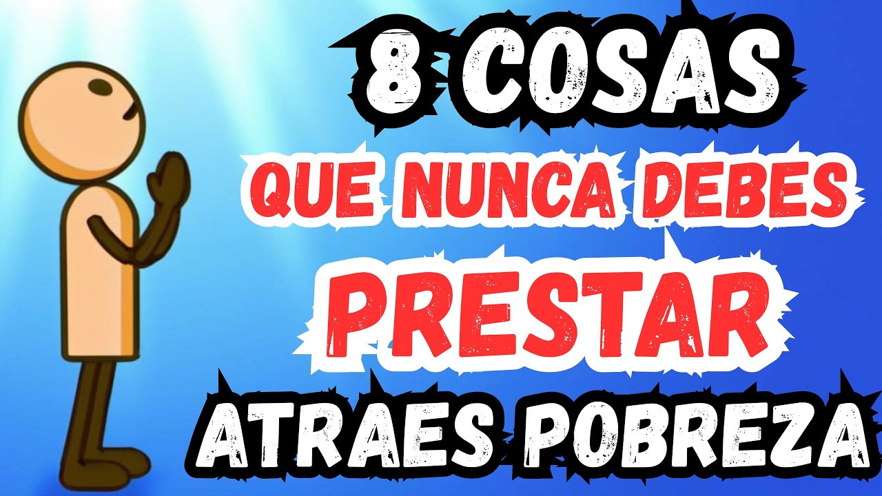 NUNCA DEBES PRESTAR ESTAS 8 COSAS A NADIE // ATRAERÁS POBREZA Y MALDICIONES | Proverbios 22:26