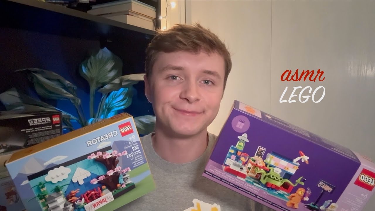 ASMR Whispering Show & Tell (Lego Haul 🤖)