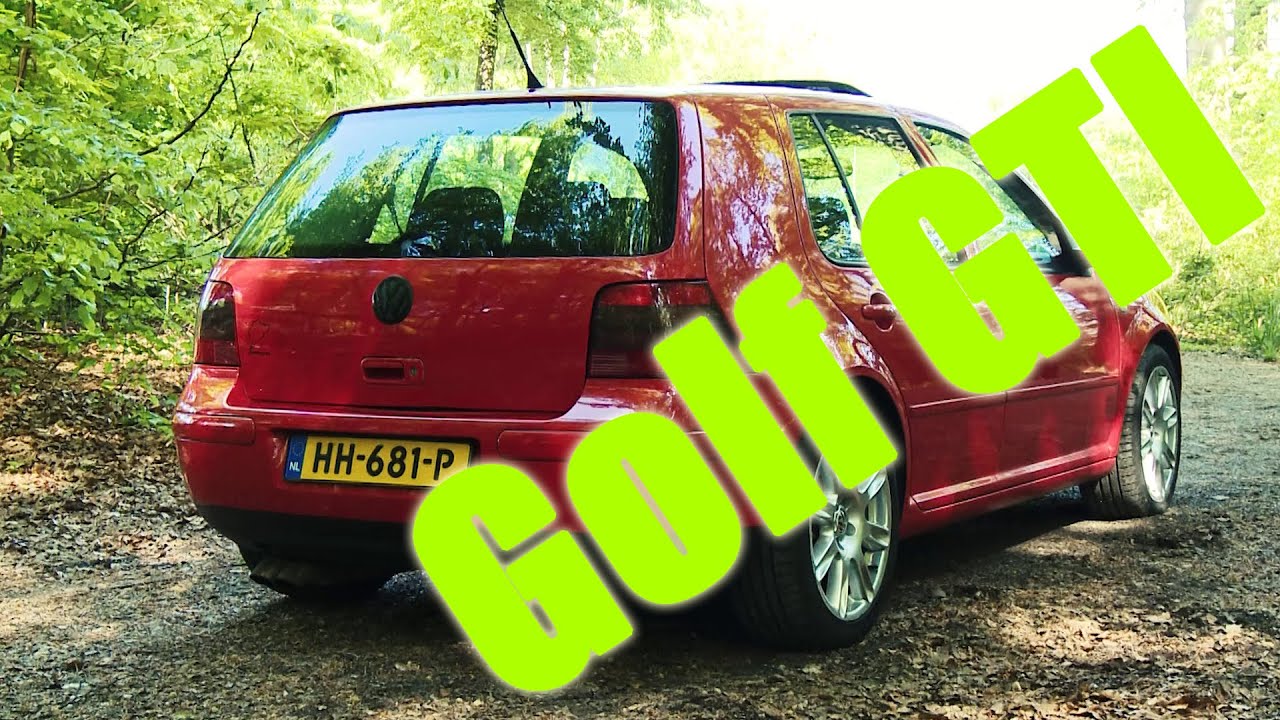 Volkswagen Golf 4 GTI 1.8 turbo 20v - It just does it all