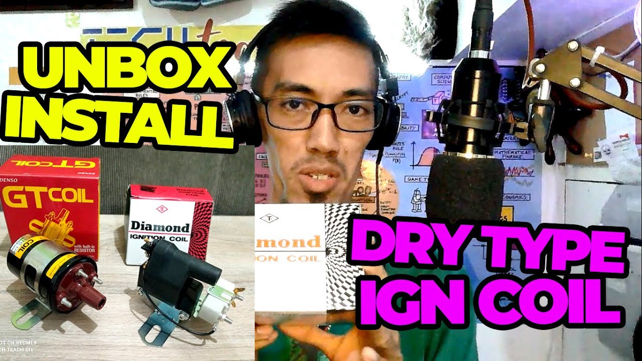 Unbox and Install Dry Type Ign Coil in Toyota Liteace