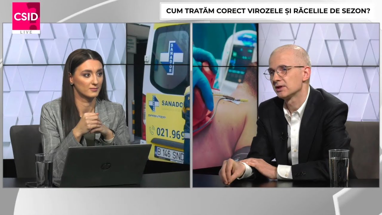 Cum tratăm corect virozele respiratorii? – Dr. Andrei Rogoz | Spitalul Clinic SANADOR
