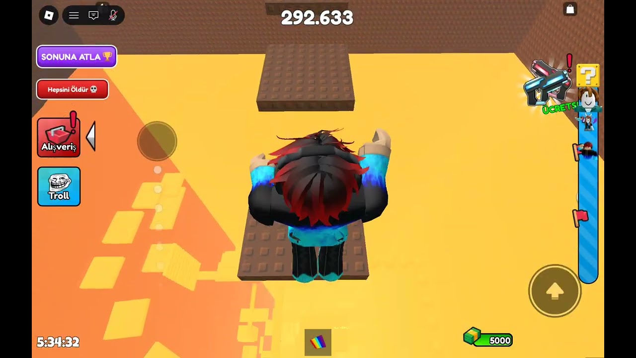 Roblox kule ama lav yükseliyor! | Roblox