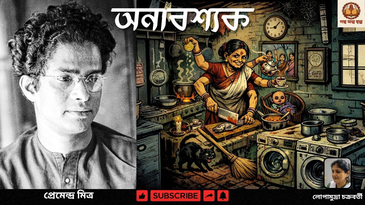 অনাবশ্যক | প্রেমেন্দ্র মিত্র | Onaboshok | Bengali Classic Story | Golpo Olpo Sholpo