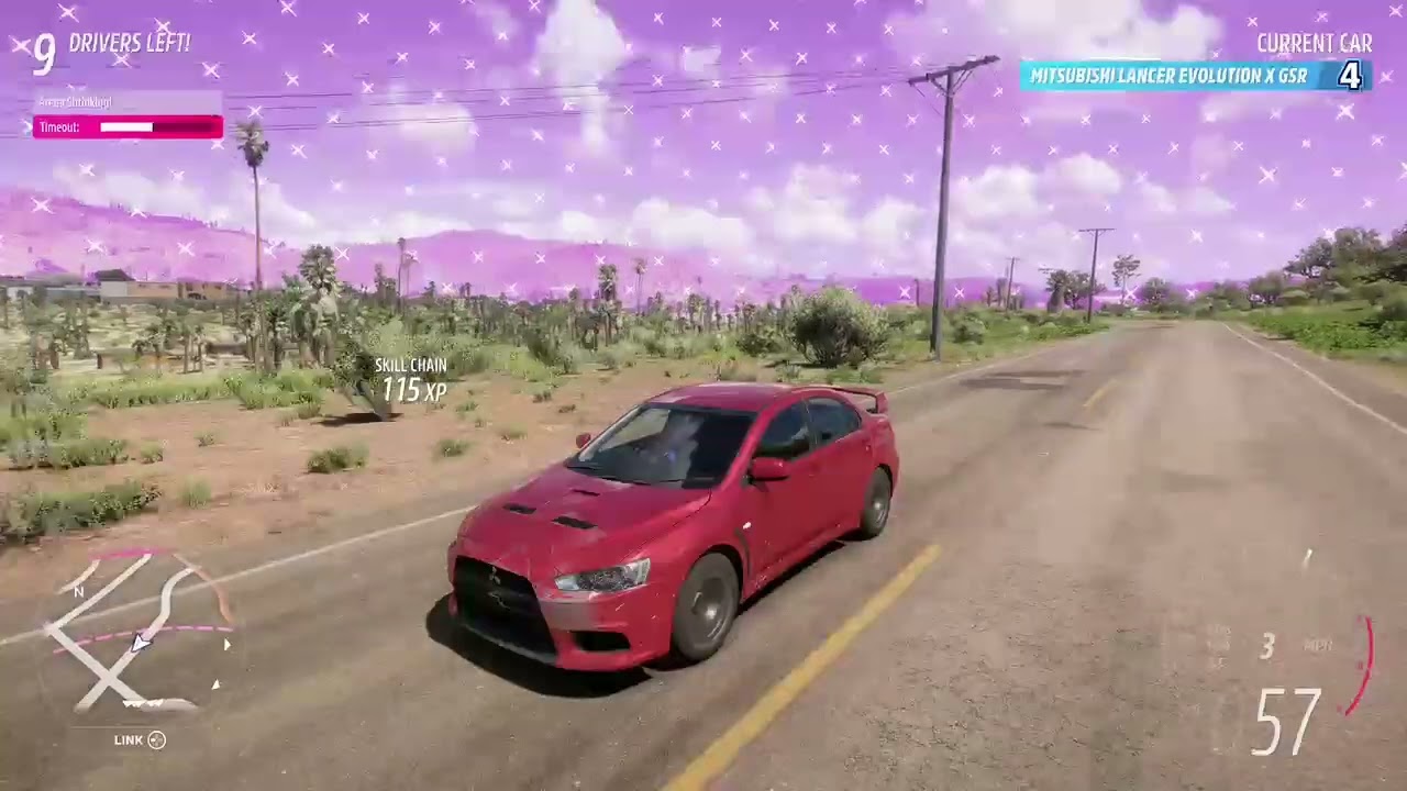 Forza Horizon 5 Eliminator | Third Place - 4 Mitsubishi Lancer Evolution X GSR