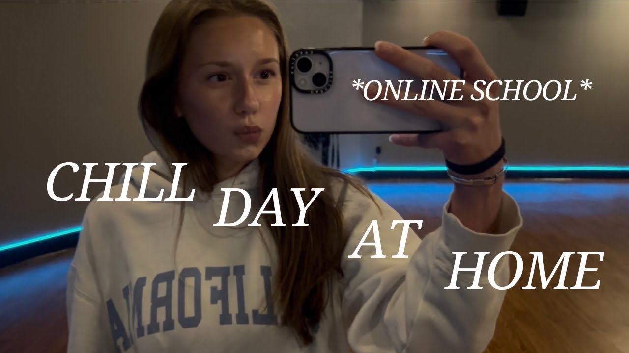 my day as a 17 yr old who does online school
