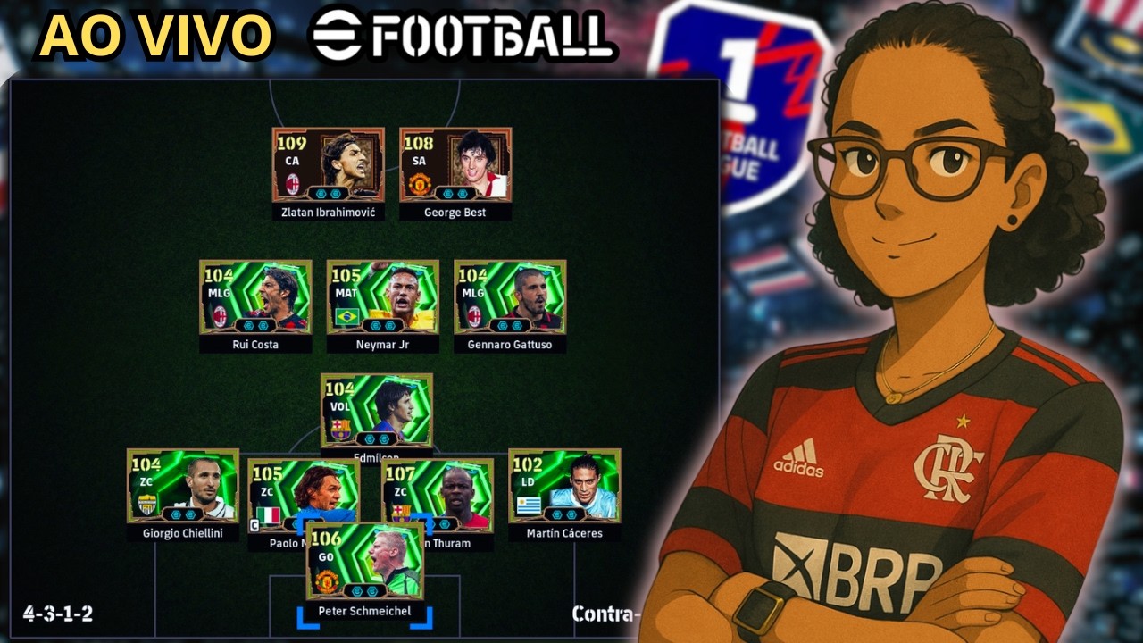 ⚽️ EFOOTBALL 26 PC AO VIVO - VOLTEI! RUMO A PRIMEIRA DIVISÃO⚽️
